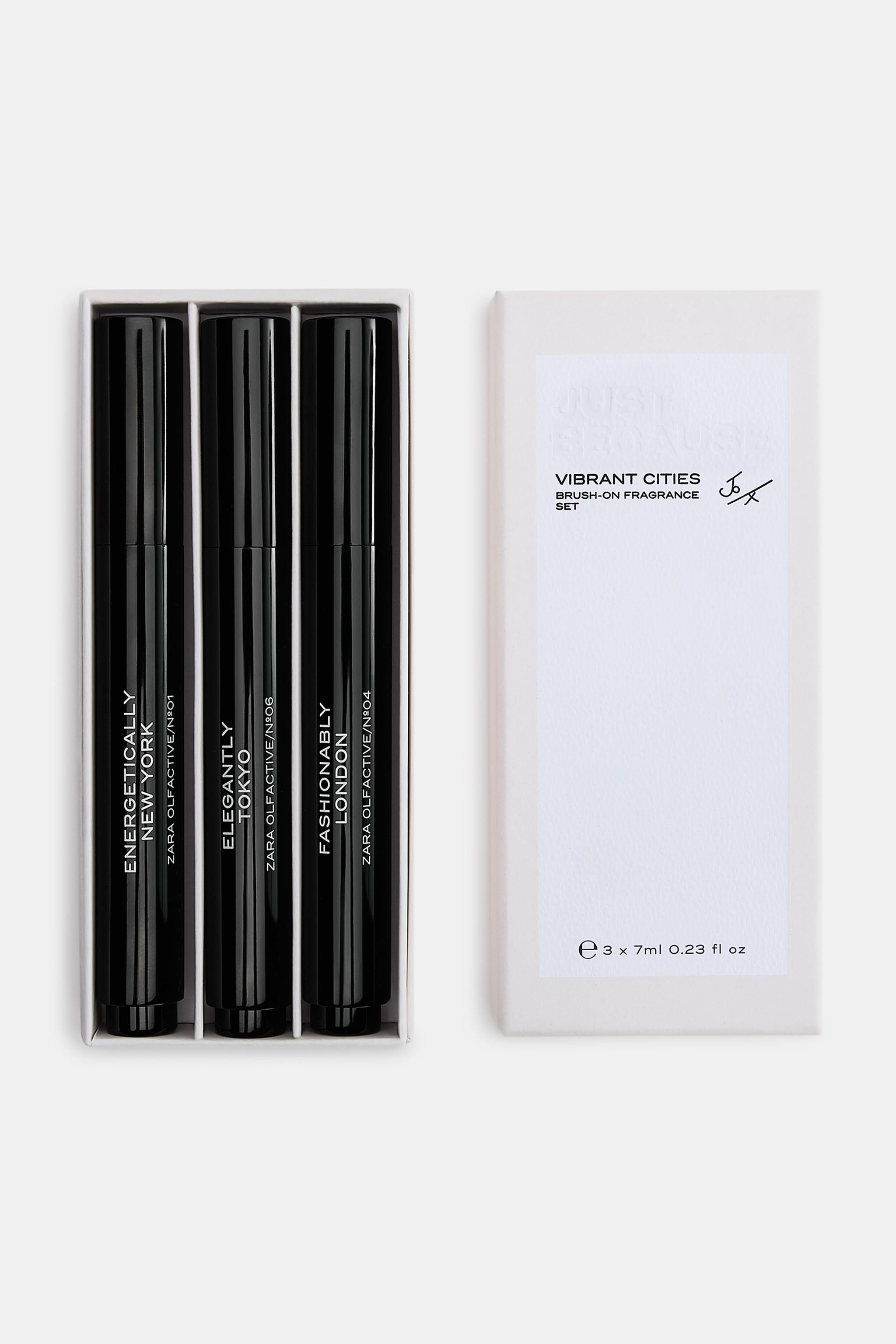 VIBRANT CITIES BRUSH-ON SET 3X 7ML (0.23 FL.OZ).